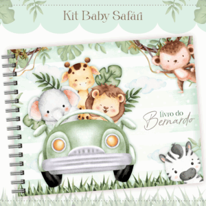 Livro do Bebê - Safari Baby